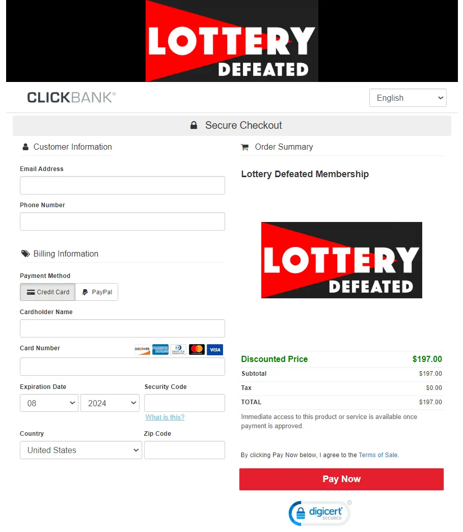 Lottery Defeated Reviews
